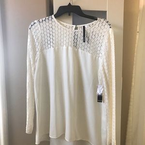 Beautiful blouse in cream